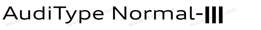 AudiType Normal字体转换 AudiType Normal字体转换